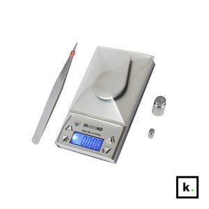 Wysokoprecyzyjna waga cyfrowa Alpha-Cat – 0,001 g (1 mg)/20 gr